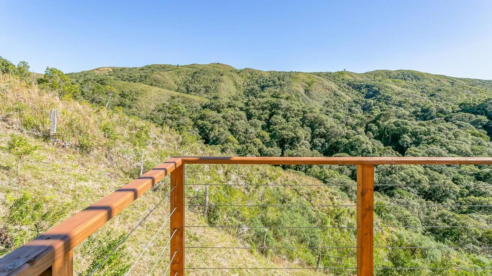 Incrivel Cabana Com Vista Da Serra Vst021 Anitápolis 브라질