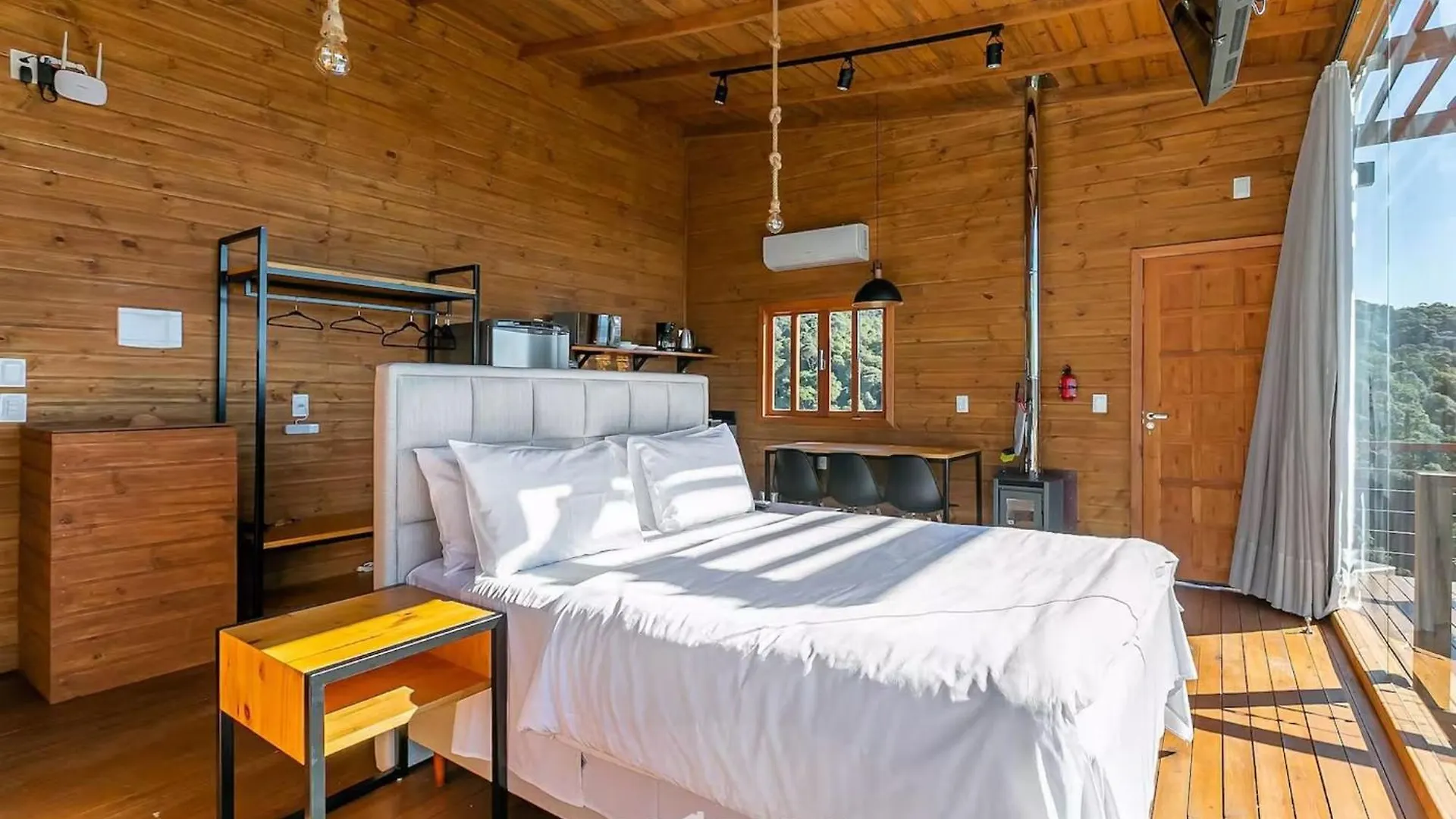 아파트 Incrivel Cabana Com Vista Da Serra Vst021 Anitápolis