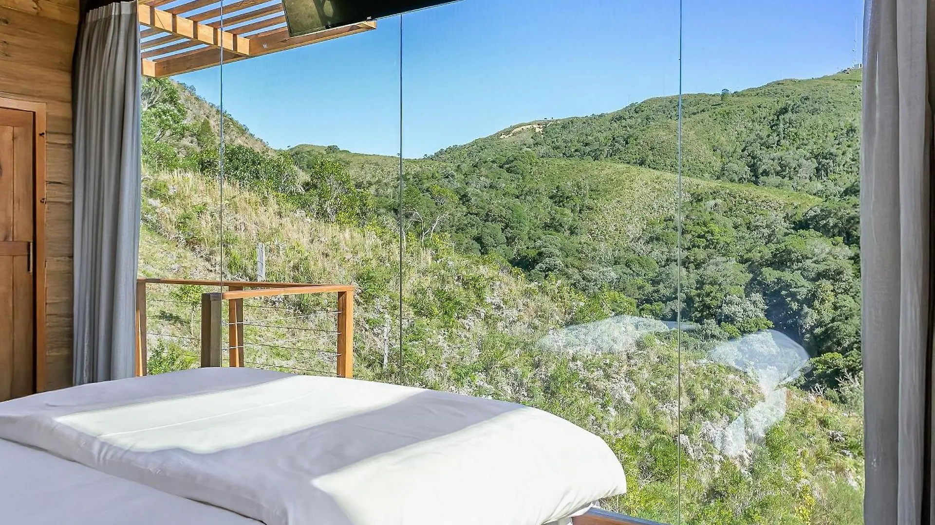 아파트 Incrivel Cabana Com Vista Da Serra Vst021 Anitápolis